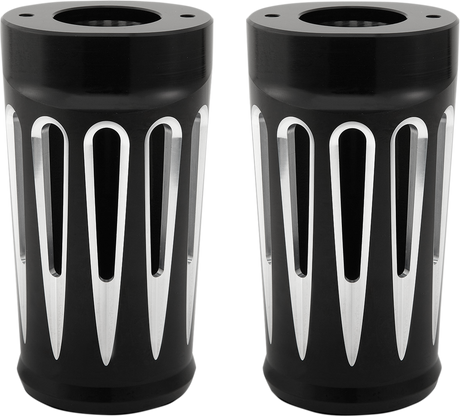 Aluminum Fork Boot Covers — Deep Cut