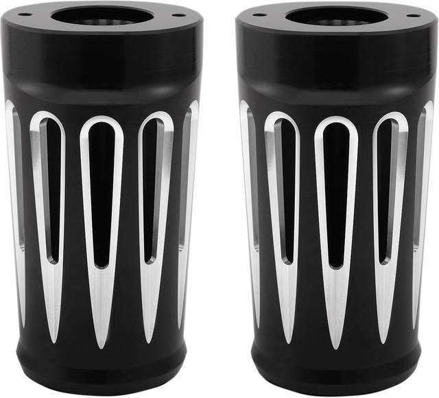 Aluminum Fork Boot Covers — Deep Cut