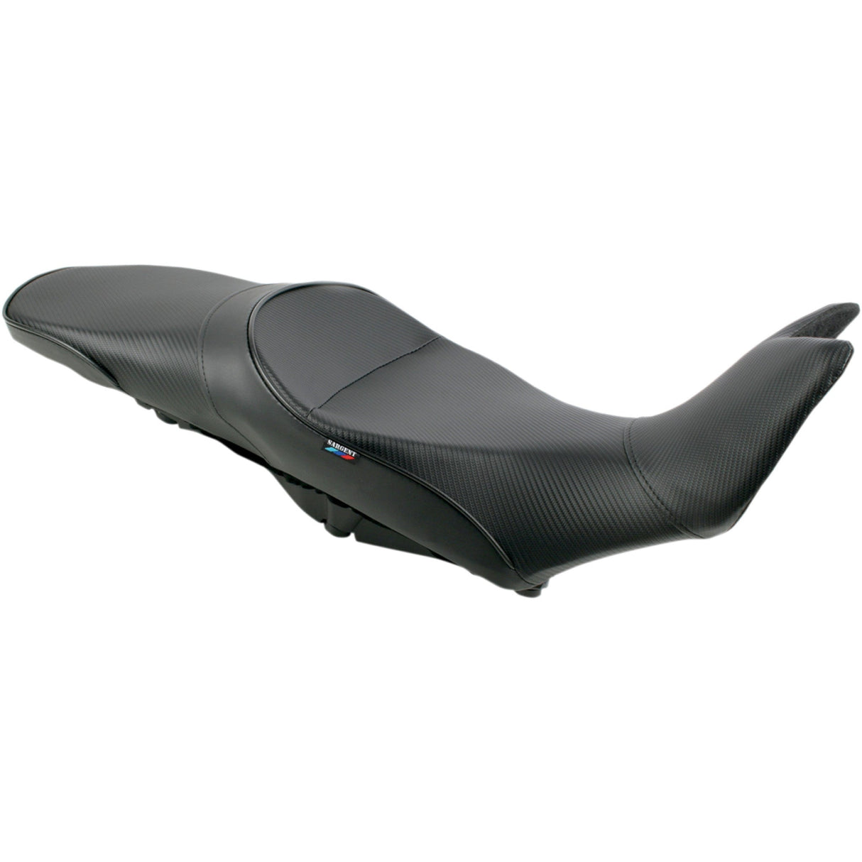 Sargent World Sport™ Performance Seat Black Carbon FX F650/800 - WS-602-19 For Suzuki 650 Bandit 2008-2014 | BMW F800GS 2008-2018