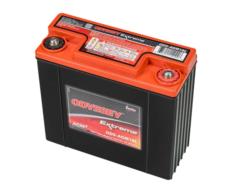 Odyssey Battery Powersport Extreme AGM Battery (PC680) - ODS-AGM16L For Harley Touring 1980-1996 | Ski-Doo Snowmobiles 1987-1998