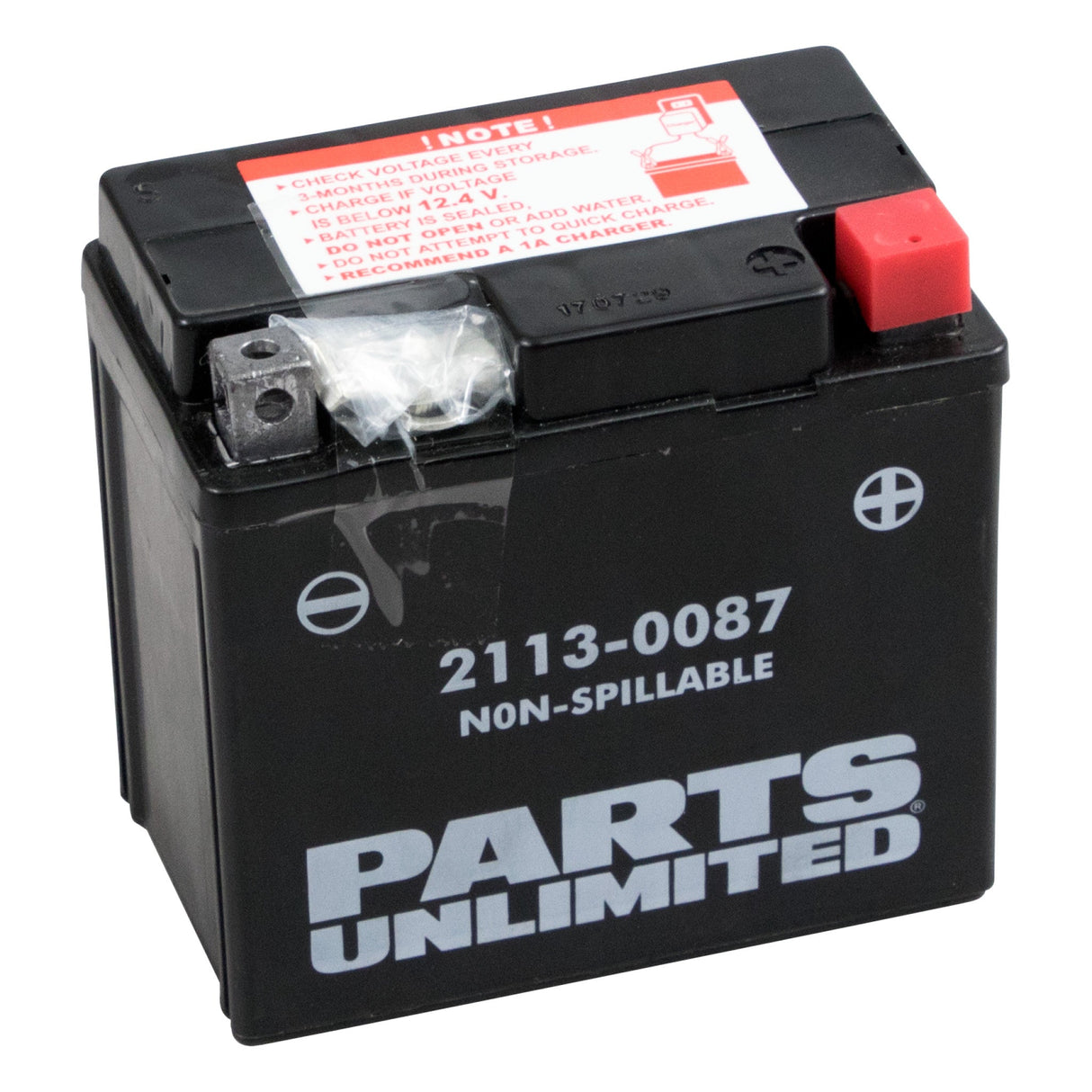 PARTS UNLIMITED 2113-0087 Factory-Activated AGM Maintenance-Free Battery AGM Battery - YTZ7S