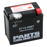 PARTS UNLIMITED 2113-0087 Factory-Activated AGM Maintenance-Free Battery AGM Battery - YTZ7S