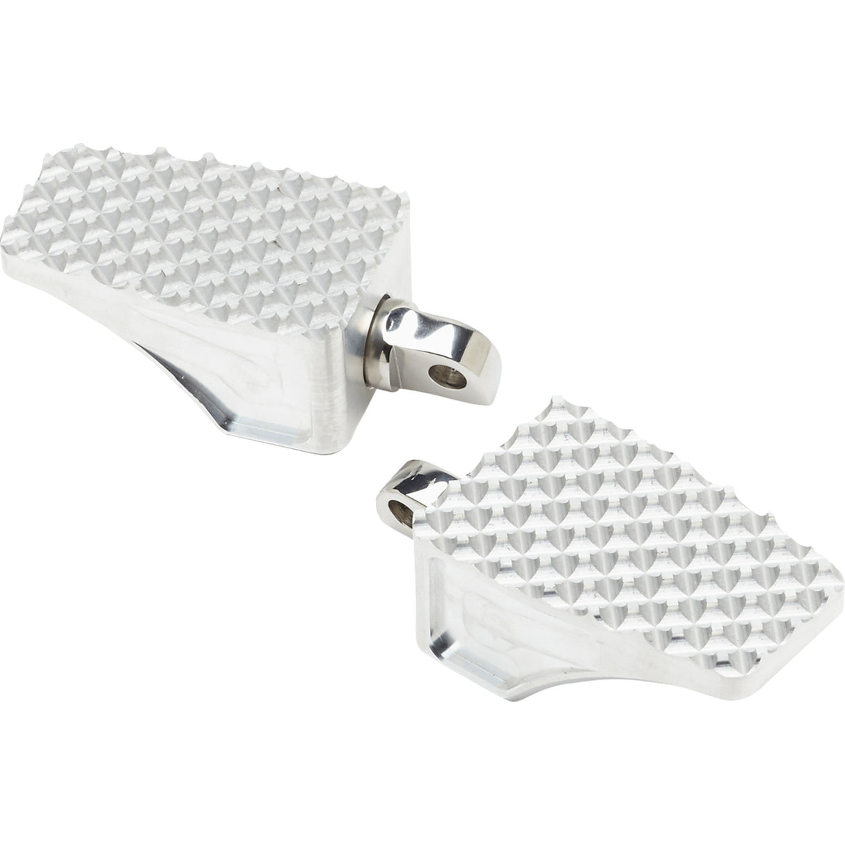 LA CHOPPERS 1620-2435 LA-P100-01 County Line Footpegs - County Line Billet Footpegs - Front - Raw