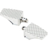 LA CHOPPERS 1620-2435 LA-P100-01 County Line Footpegs - County Line Billet Footpegs - Front - Raw
