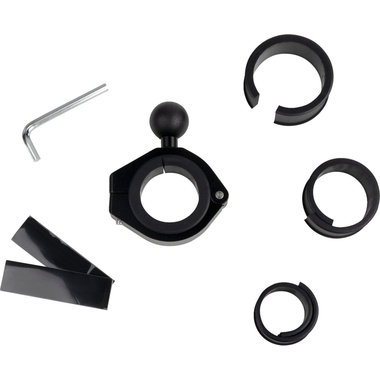 RIDEPOWER 0636-0654 RPHANDLEBARAD20 Ball Mount Adapter Mount handlebar mount - 2"
