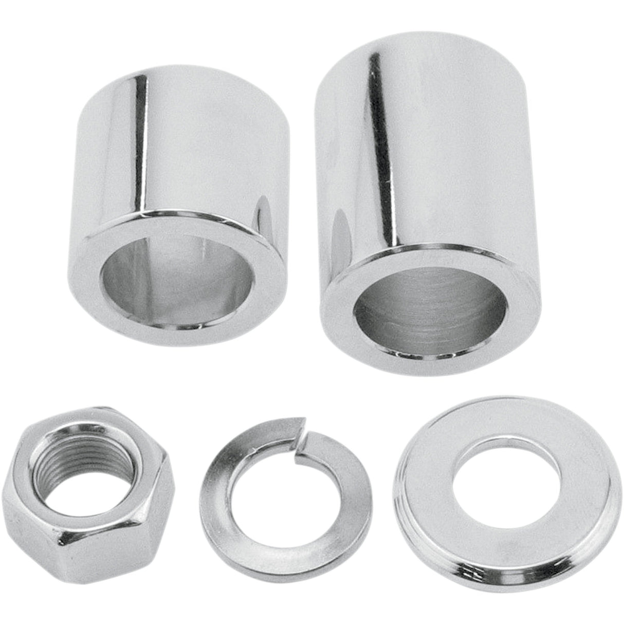 Colony Axle Spacer Nut Kit Front Fatboy - 9923-5 For Harley Softail Fat Boy 1996-1999