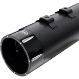 S&S Cycle 4-1/2" MK45 Performance Mufflers — Tracer Black Tracer - 550-0670 For Harley Touring 2017-2026
