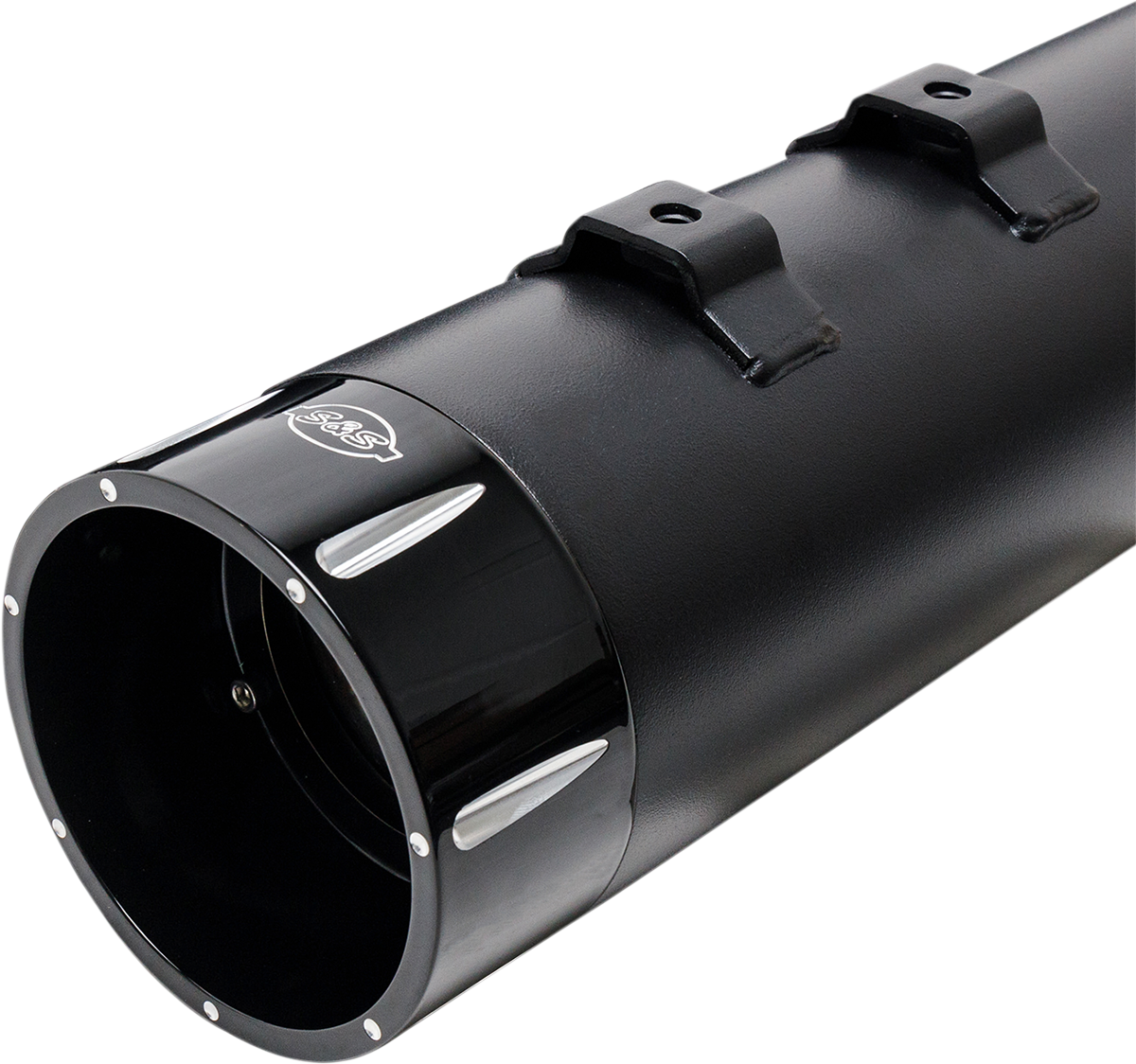 4-1/2" MK45 Performance Mufflers - Black Tracer - 1801-1081