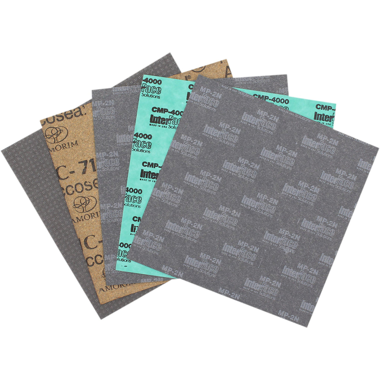 VERTEX 0934-6884 310102 Universal Gasket Sheet 8" x 8" - 5 sheets