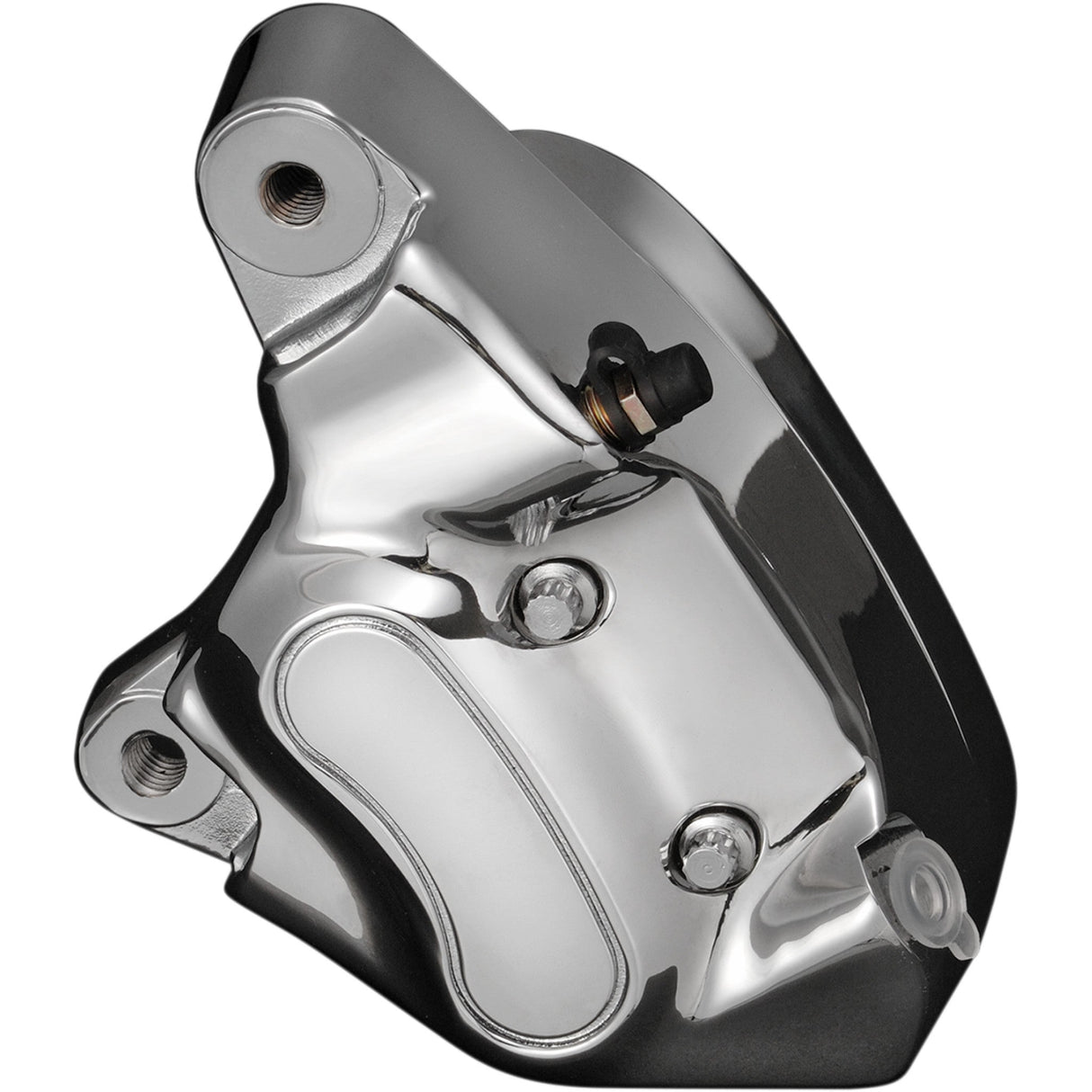 Drag Specialties Chrome 4-Piston Brake Caliper 4 Piston For Harley 1984-1999
