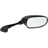 EMGO 0640-0057 20-80511 OEM-Style Replacement Mirror Mirror - Side View - Rectangle - Black - Right
