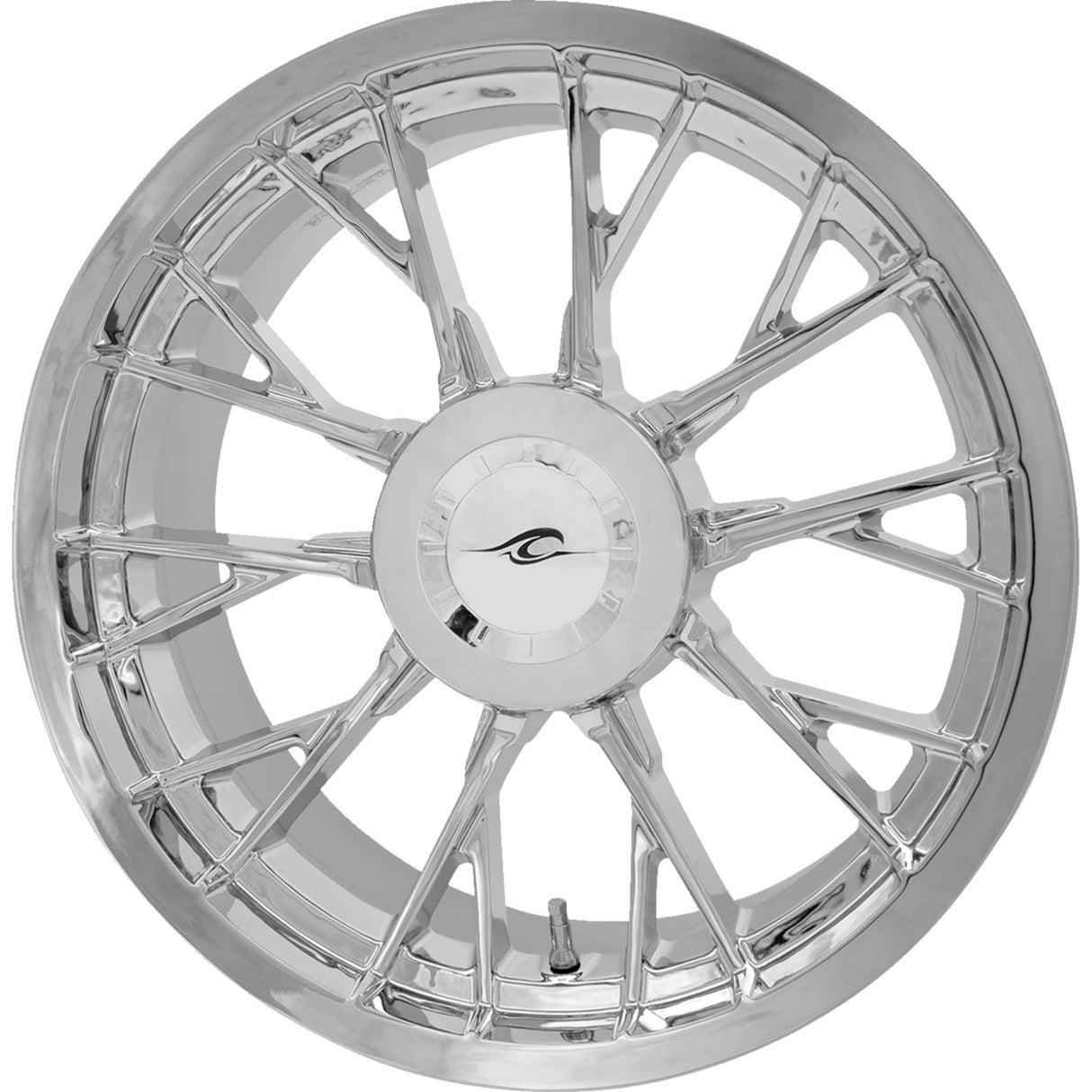Coastal Moto Marlin 3D Wheel - 3D-MAR-187T-CH For Harley Touring 2009-2025