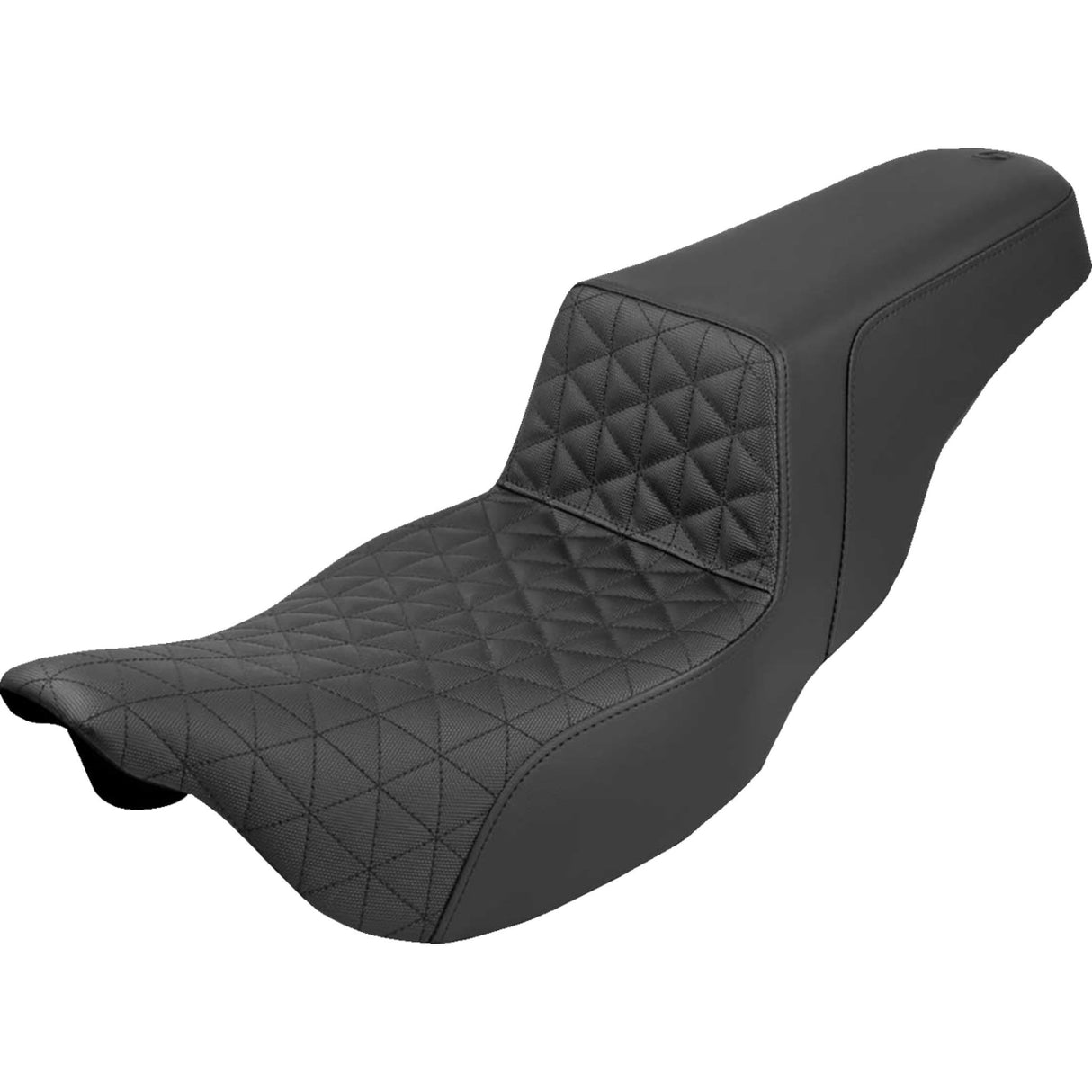 Saddlemen Step-Up Tri-Gripper Seat Tri-Gripper Black - 808-07B-180 For Harley Touring 2008-2025