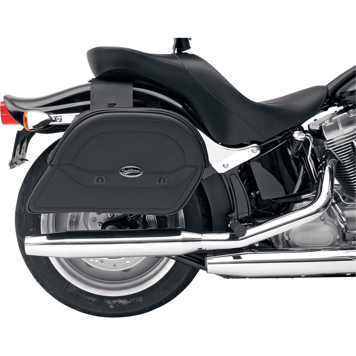 SADDLEMEN 3501-0307 3501-0307 Cruis'n™ Slant Saddlebags Cruis'n™ Slant Saddlebag - Large