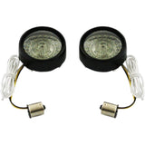 Custom Dynamics Bullet Bezel Turn Signal Assembly - PB-BB-AW-1156BS For Harley Motorcycles 2001-2025