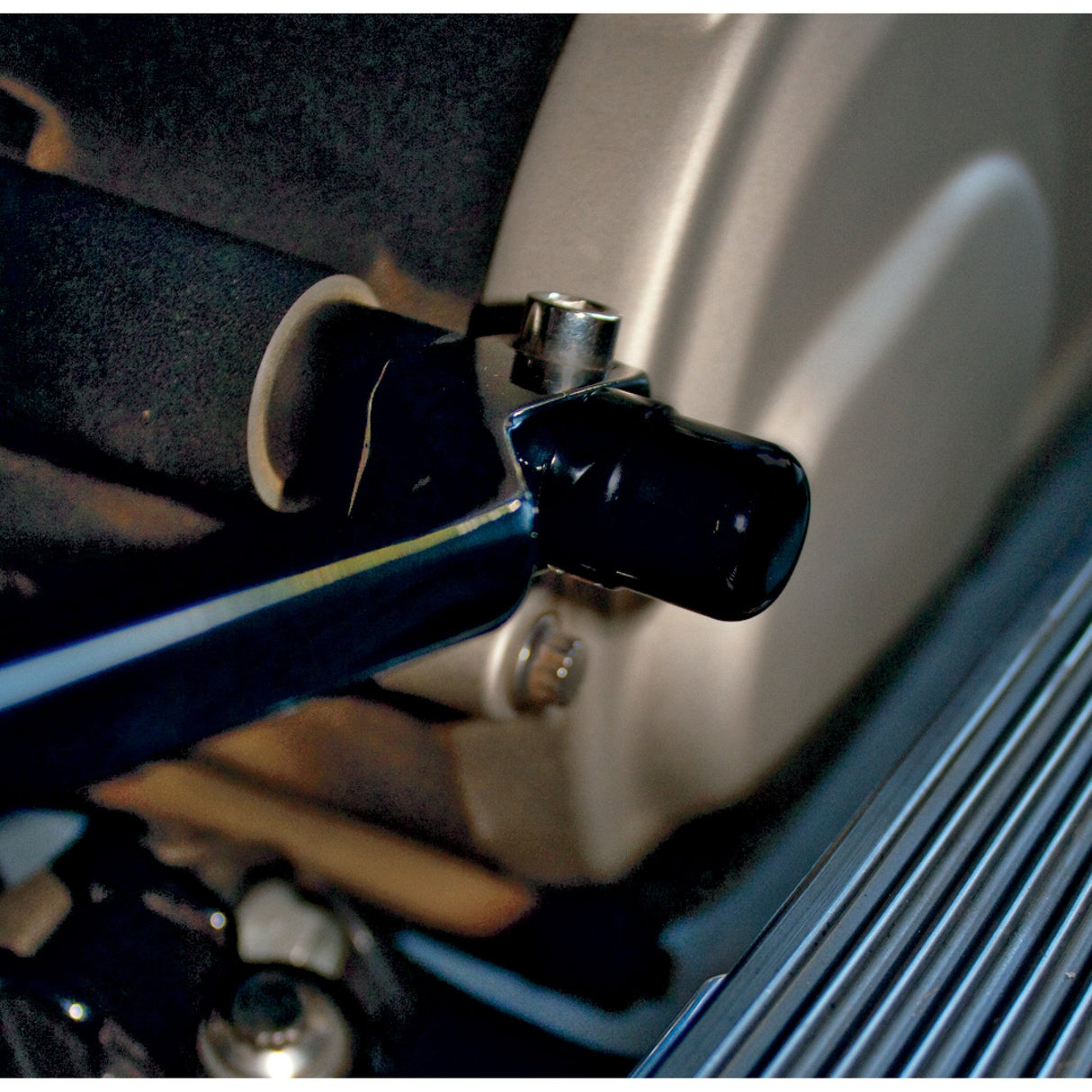 Todd's Cycle Shifter Spline Cover Black For Harley Motorcycles 1983-2020