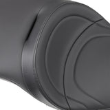 DRAG SPECIALTIES Low-Profile Touring Seat - Black Victory '10-'15