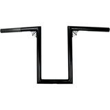 LA CHOPPERS 0601-2292 LA-7380-W12B 1" Old School Handlebar Handlebar - Web T - 12" - Black