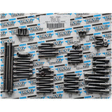 Drag Specialties Complete Motor Bolt Kit Smooth Socket-Head Black Chrome For Harley Touring 2007-2016