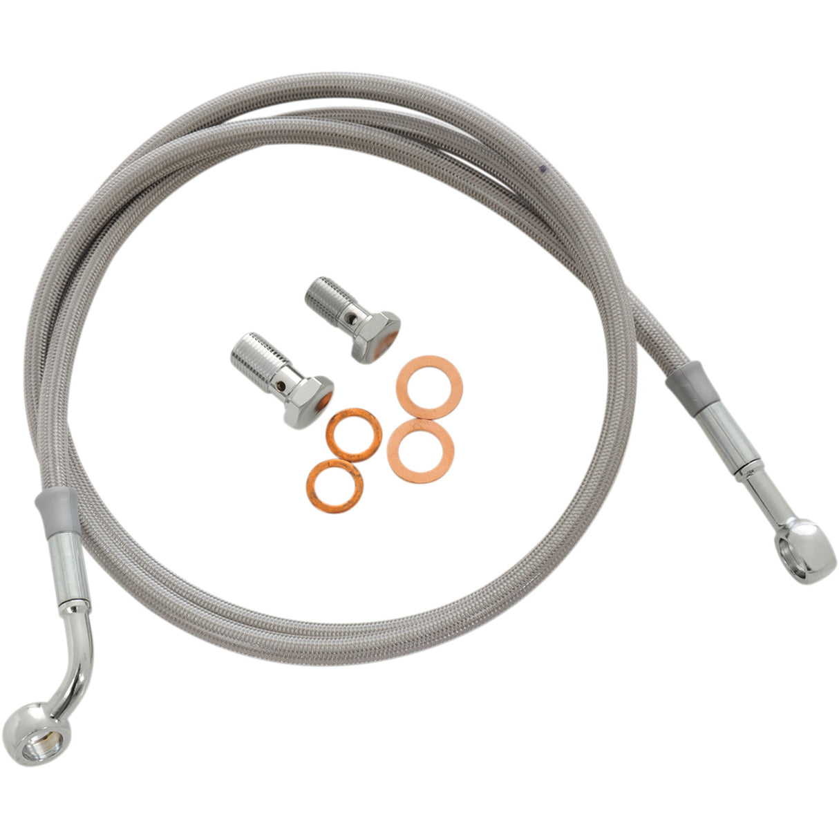 Goodridge OEM-Style Brake Line Kit Softail For Harley Wide Glide / Softail Springer / Softail Bad Boy 1988-2006