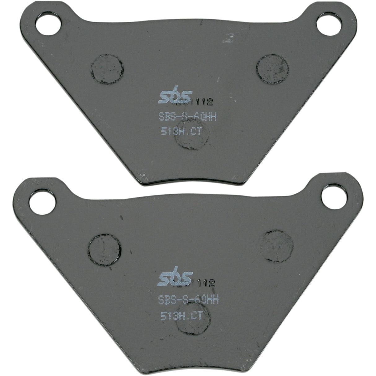 SBS Organic Harley Buell Brake Pad - 513H.CT For Harley Motorcycles 1972-1984
