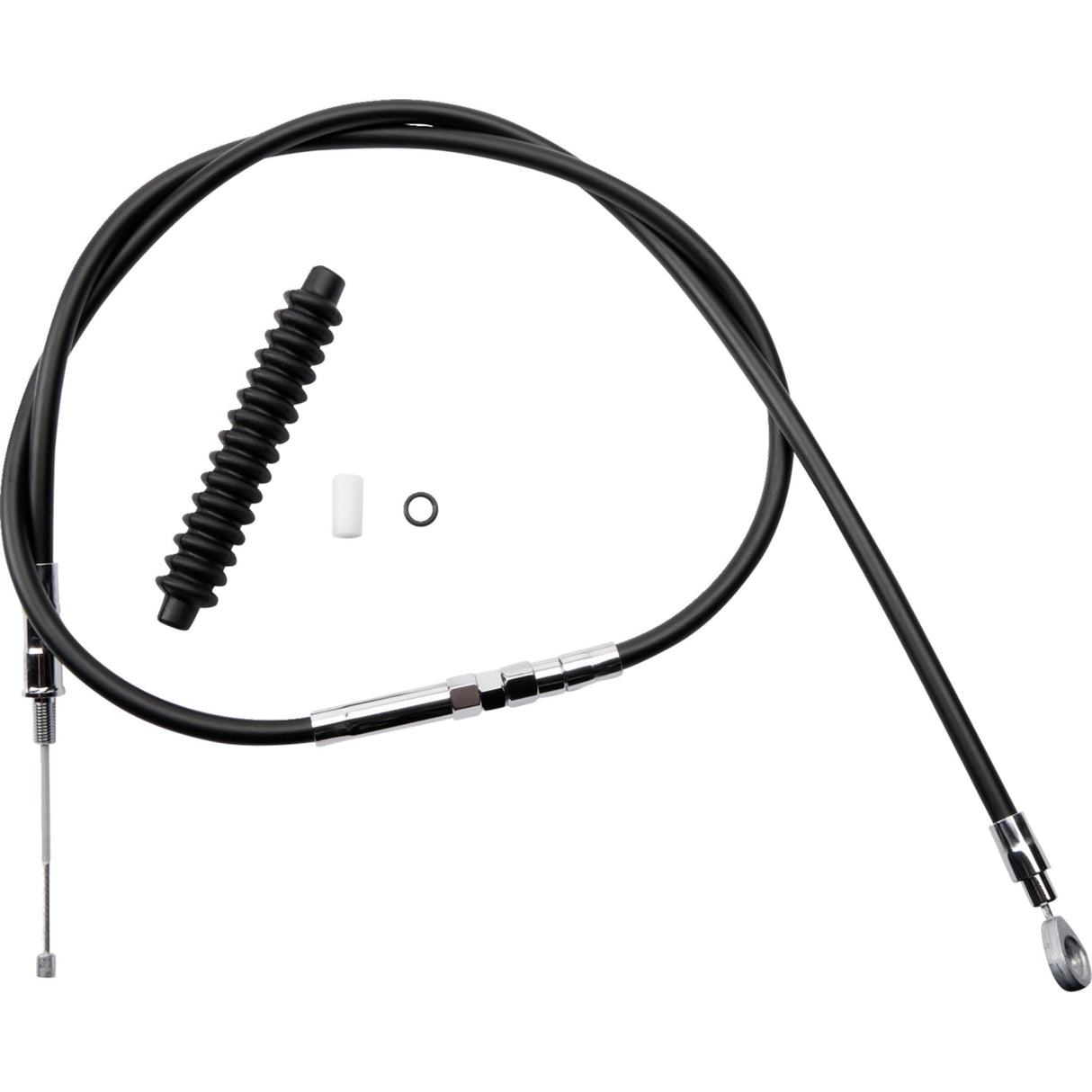 DRAG SPECIALTIES 0652-1420 High-Efficiency Black Vinyl Clutch Cable