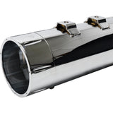 S&S Cycle 4-1/2" MK45 Performance Mufflers — Tracer Chrome Tracer - 550-0669 For Harley Touring 2017-2026