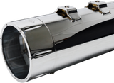 4-1/2" MK45 Performance Mufflers - Chrome Tracer - 1801-1078