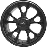 Coastal Moto Largo Precision Cast 3D Wheel — Largo 3D Rear Single Disc With Or Without ABS Black 18x7 - 3D-LAR-187T-SB For Harley Touring 2009-2024