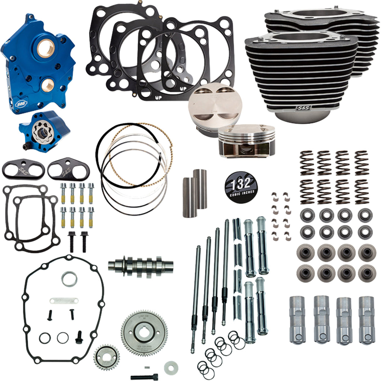 S&s Cycle Performance Kit Power Package - 310-1230D For Harley Touring 2017-2026