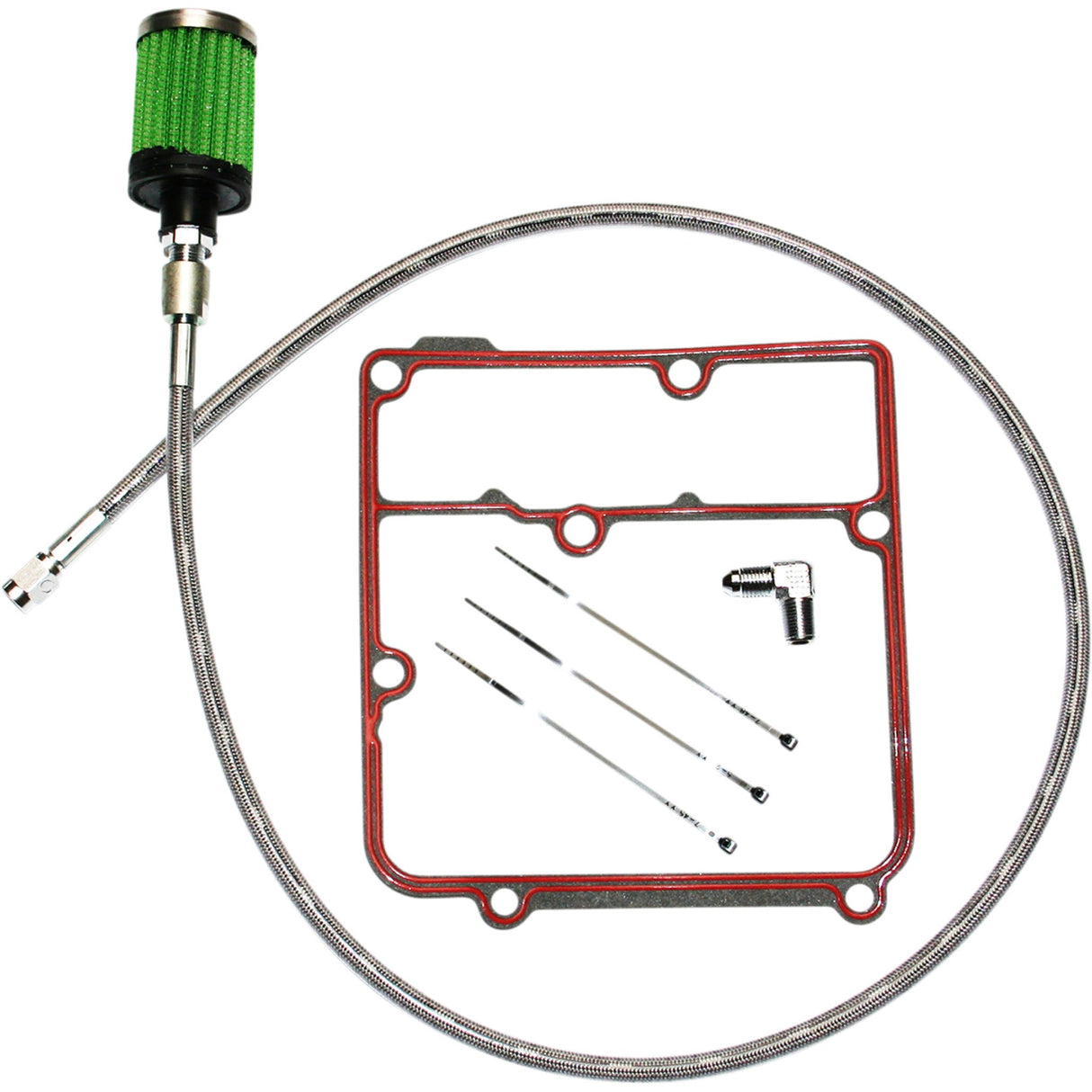 Feuling Oil Pump Corp. Breather Kit - 3070 For Harley Dyna 1999-2005
