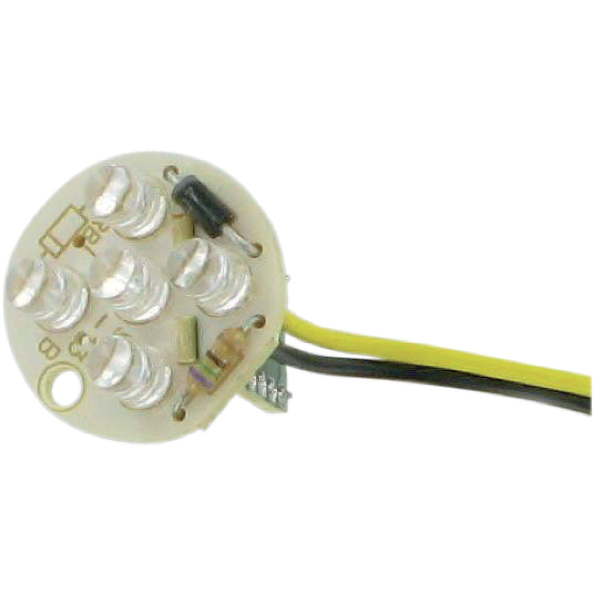 DRAG SPECIALTIES 2060-0169 Chrome Marker Light Replacement LED Amber LED for Chrome Marker Lights