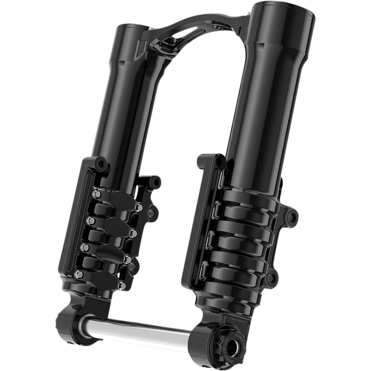 Arlen Ness Method No Flex Fork Legs 49 Mm Black Anodized For Factory Brake Caliper - 120-002 For Harley Touring 2014-2026