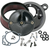 S&S Cycle Super Stock™ Stealth Air Cleaner Kit Black - 170-0057 For Harley Motorcycles 1993-2000