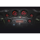 Koso North America HD-02 Six-Piece Gauge Kit Black - BA050903 For Harley Touring 2004-2013
