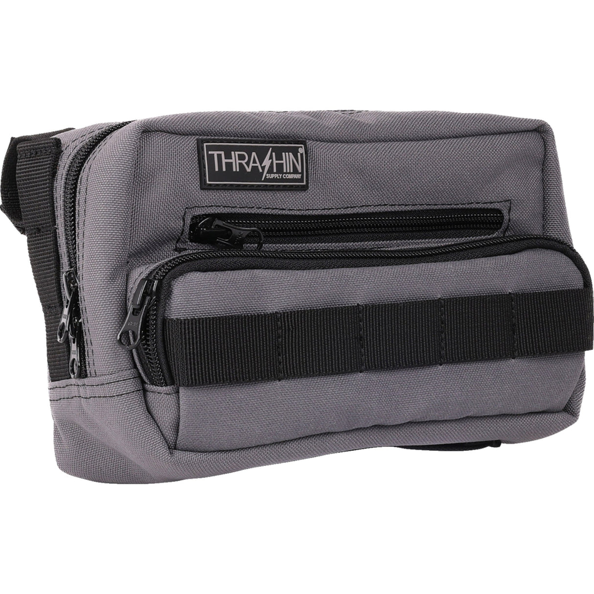 THRASHIN SUPPLY CO. 3510-0204 THB-0018 Handlebar Bag Plus - Gray