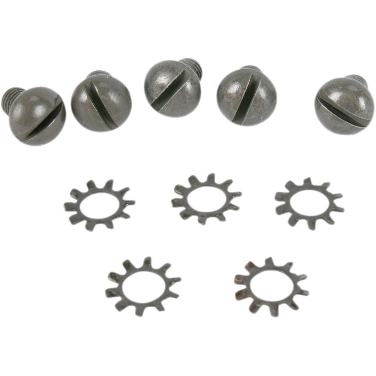 Colony Wheel Hub Outer Screw Kit Outer Round Button-Head Parkerized - 9670-10 For Harley Touring 1936-1951
