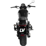 LEOVINCE 1811-5026 15012BU Classic Racer Slip-On Muffler black - claibro 700