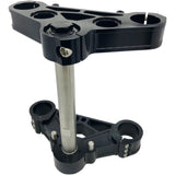 PRO-ONE Perf.mfg. 39 MM Triple Tree Black 0° - 106200B For Harley 1988-2014
