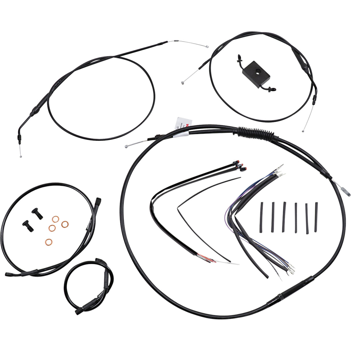 Burly Brand Complete Cable Kit - B30-1231 For Harley Sportster 1986-2022