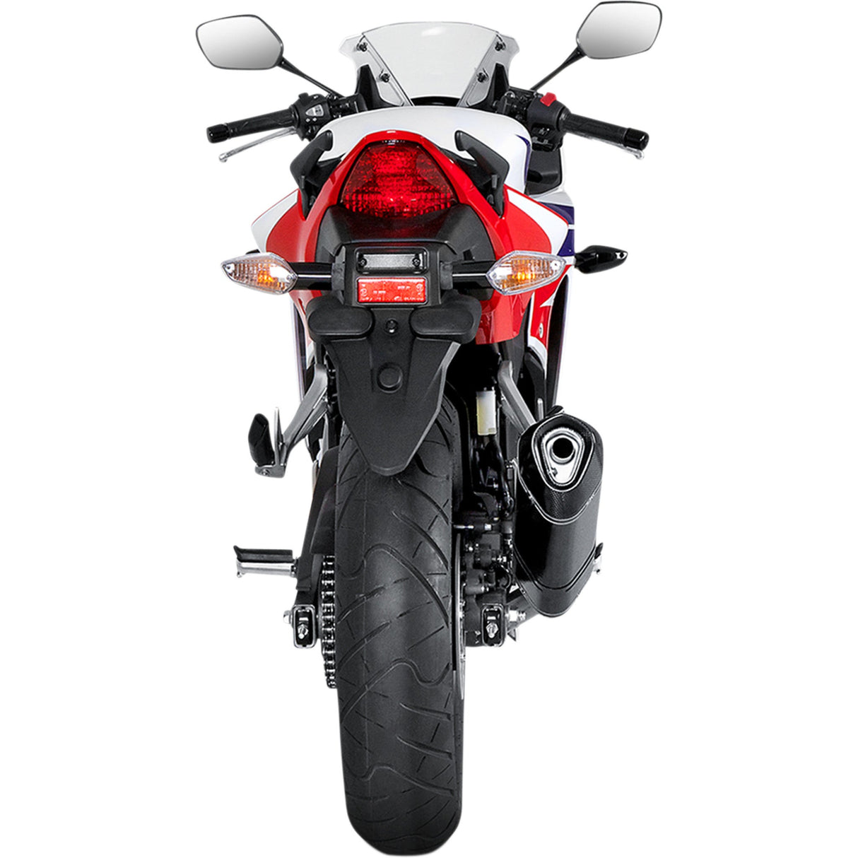 Akrapovic Slip-On Line Muffler - S-H3SO3-RC Honda CBR300R 2014-2016