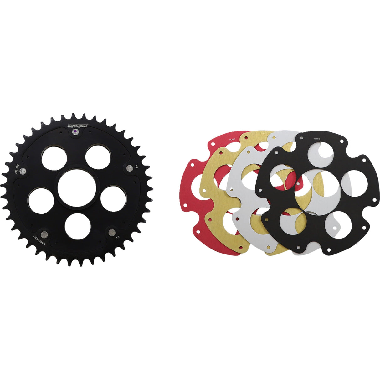 SUPERSPROX 1210-2576 RSA-736525-42-KIT Edge Kit rear - ducati - 42 tooth
