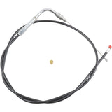 Barnett Black Vinyl Throttle Idle Cable 35" Length - 306-96-DS For Harley Softail Springer 1996-2000