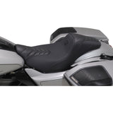 Mustang Squareback Seat - 76324GM For Harley Touring 2023-2026