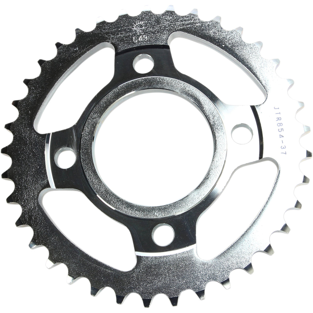 JT Sprockets Steel Rear Sprocket Rear Yamaha 37-Tooth For Yamaha 500 / 400 / XS400S Special / 400 Heritage Special 1976-1982 | BMW G450X 2008-2010