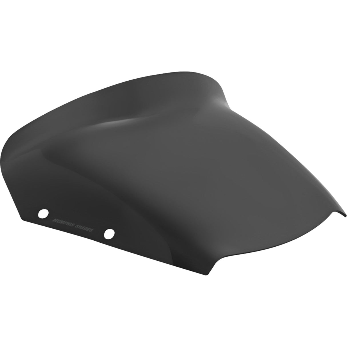 Memphis Shades Spoiler Windshield 5" Dark Black Smoke - MEP88910 For Harley Street Glide 2023-2026