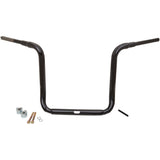 LA Choppers 1-1/2" Grande Traditional Ape Hanger Handlebar 16" Black - LA-7323-16B For Harley Touring 1983-2013
