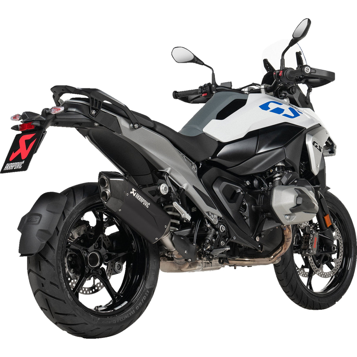 AKRAPOVIC 1811-4629 S-B13SO4-HJGTBL Slip-On Line Muffler titanium - black - bmw r 1300 gs