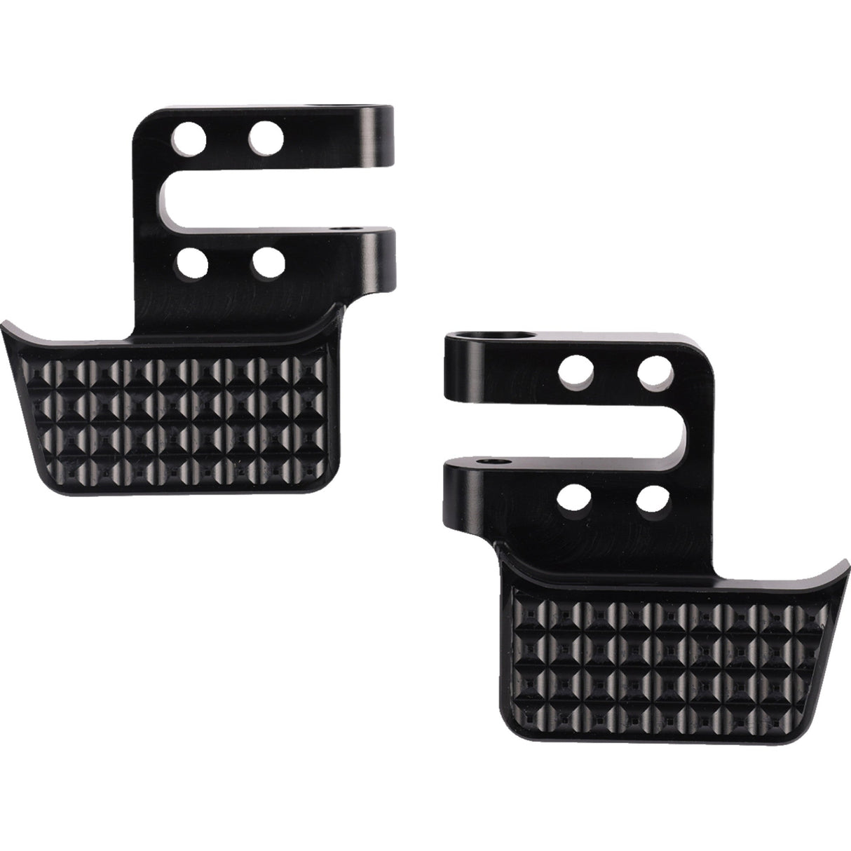 THRASHIN SUPPLY CO. 1621-1115 TSC-2214-1 Floorboard Extensions - Apex Floorboard Tail Extension - Black