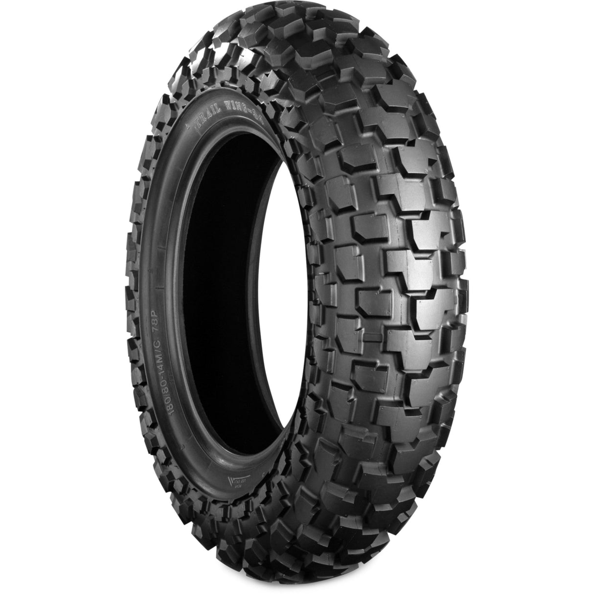 BRIDGESTONE 0317-0021 68859 Trail Wing Series Tire Tire - Trail Wing TW34 - Rear - 180/80-14 - 78P